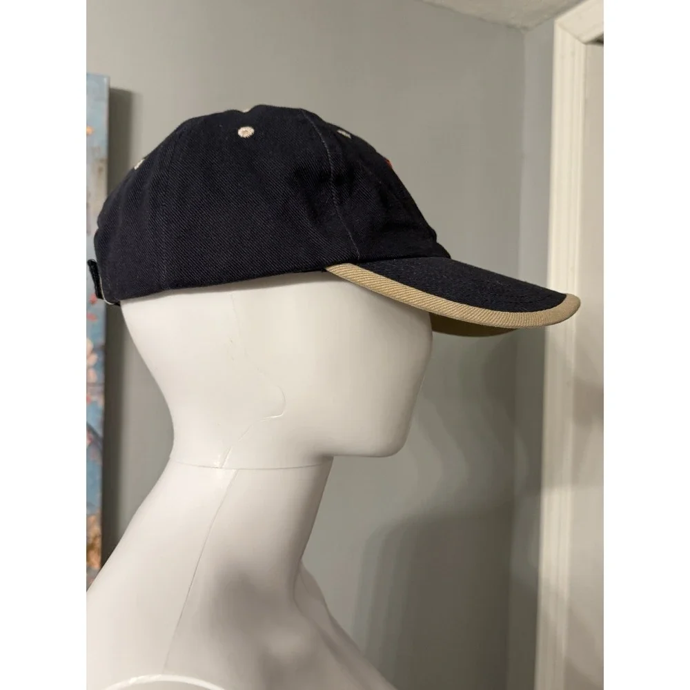 Ferrari Vintage Navy Adjustable‎ Hat Embroidered Collaboration With 1st MAC USMC